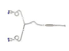 Load image into Gallery viewer, aFe Takeda 3in to 2-1/2in Stnlss Cat-Back Exhaust w/ Blue Flame Tip fits 2015-2021 Subaru WRX / 2015-2021 Subaru WRX STI H...