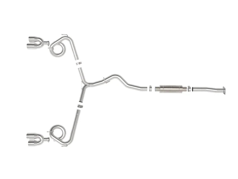aFe Takeda 3in to 2-1/2in Stnlss Cat-Back Exhaust w/ Polished Tip fits 2015-2021 Subaru WRX / 2015-2021 Subaru WRX STI H4-...