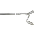 Load image into Gallery viewer, aFe Takeda 3in. to 2.5in. 304 SS C/B Exhaust 08-15 Mitsubishi Lancer EVO I4-2.0L (t) - Black Tips - Installation View