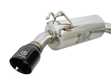 Load image into Gallery viewer, aFe Takeda 3in. to 2.5in. 304 SS C/B Exhaust 08-15 Mitsubishi Lancer EVO I4-2.0L (t) - Black Tips - Additional View 5