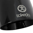 Load image into Gallery viewer, aFe Takeda 409 SS Clamp-On Exhaust Tip 2.5in. Inlet / 4.5in. Outlet / 9in. L - Black - Side View