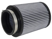 Load image into Gallery viewer, aFe Takeda Air Filters A/F PDS 3-1/2F x  5B x 4-1/2T (INV) x 6.25in Height - Installation View