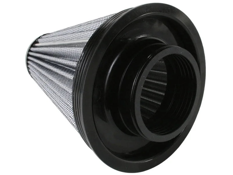 aFe Takeda Air Filters IAF PDS A/F PDS 3-1/2F x 6B(INV) x 2-3/4T(DOM) x 8H(VS) - Side View