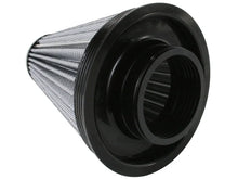 Load image into Gallery viewer, aFe Takeda Air Filters IAF PDS A/F PDS 3-1/2F x 6B(INV) x 2-3/4T(DOM) x 8H(VS) - Side View