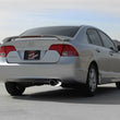 Load image into Gallery viewer, aFe Takeda Exhaust 2.5in Dia 304SS Axle-Back w/Polished Tip 06-11 Honda Civic EX Sedan L4 1.8L - Side View