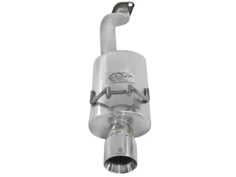 aFe Takeda Exhaust 2.5in Dia 304SS Axle-Back w/Polished Tip 06-11 Honda Civic EX Sedan L4 1.8L - Additional View 6
