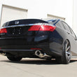 Load image into Gallery viewer, aFe Takeda Exhaust 304SS Dual Cat-Back w/ Polished Tips 13-17 Honda Accord  LX/EX/EX-L Sedan L4 2.4L - Side View