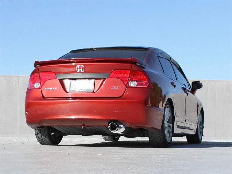 aFe Takeda Exhaust Axle-Back 06-11 Honda Civic Si L4 2.0L 2.5in 304 Stainless Steel - Side View