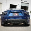 Load image into Gallery viewer, aFe Takeda Exhaust Axle-Back 13-15 Scion FRS / Subaru BRZ 304SS Black Dual Tips Exhaust - Side View