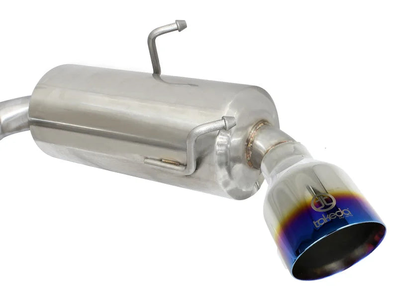 aFe Takeda Exhaust Axle-Back 13-15 Scion FRS / Subaru BRZ 304SS Blue Flame Dual Tips Exhaust - Additional View 9