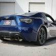 Load image into Gallery viewer, aFe Takeda Exhaust Axle-Back 13-15 Scion FRS / Subaru BRZ 304SS Carbon Fiber Dual Tips Exhaust - Back View