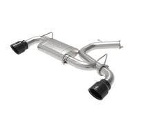 Load image into Gallery viewer, aFe Takeda Exhaust Axle-Back 19-20 Hyundai Veloster N 304SS Black Dual Tips Exhaust - Main Product View