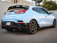 Load image into Gallery viewer, aFe Takeda Exhaust Axle-Back 19-20 Hyundai Veloster N 304SS Black Dual Tips Exhaust - Side View