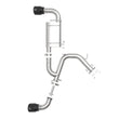 Load image into Gallery viewer, aFe Takeda Exhaust Axle-Back 19-20 Hyundai Veloster N 304SS Black Dual Tips Exhaust - Additional View 5