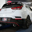 Load image into Gallery viewer, aFe Takeda Exhaust Axle-Back 19-20 Hyundai Veloster N 304SS Polished Dual Tips Exhaust - Back View