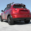 Load image into Gallery viewer, aFe Takeda Exhaust Cat-Back 304 Stainless Steel 11-14 Nissan Juke L4 1.6L (t) Black Tip - Side View