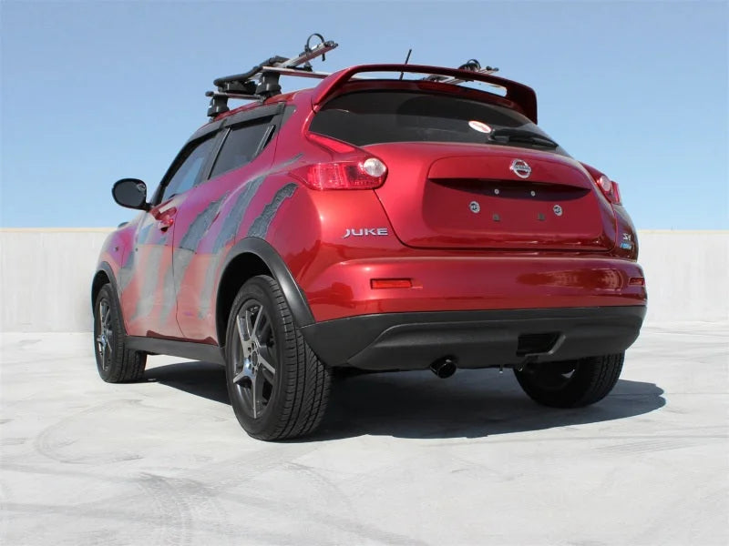 aFe Takeda Exhaust Cat-Back 304 Stainless Steel 11-14 Nissan Juke L4 1.6L (t) Black Tip - Side View