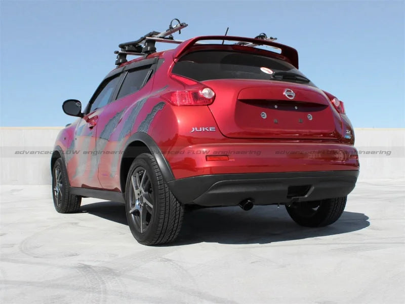 aFe Takeda Exhaust Cat-Back 304 Stainless Steel 11-14 Nissan Juke L4 1.6L (t) Polished Tip - Side View