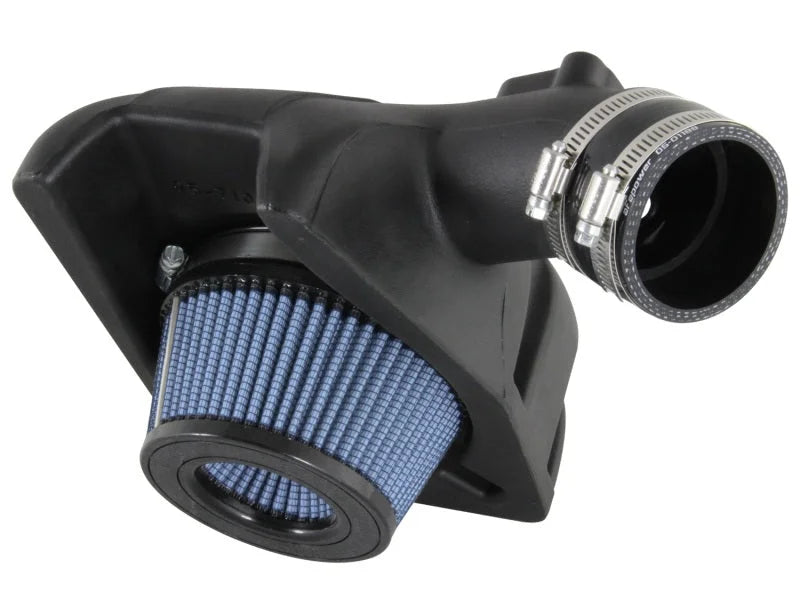 aFe Takeda Intake Stage-2 PRO 5R Honda Civic 12-13 L4-1.8L (Wrinkle Black) - Back View