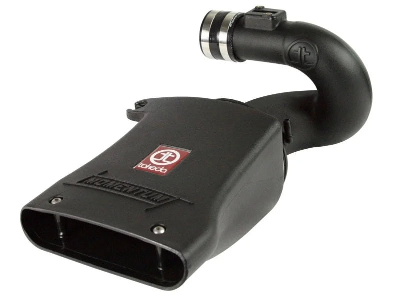 aFe Takeda Intake System 11-12 Honda CR-Z L4 1.5L Stage 2 Pro Dry S Wrinkle Black - Main Product View
