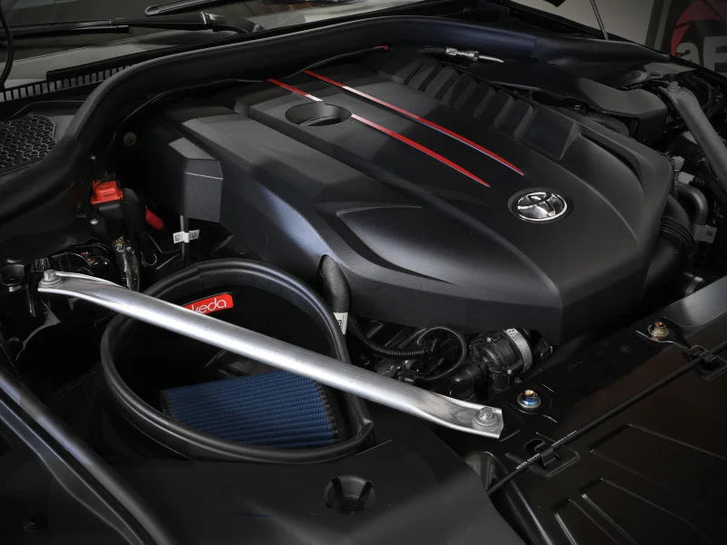 aFe Takeda Intakes Stage-2 AIS w/ Pro 5R Media 20-22 Toyota GR Supra (A90) L6-3.0L (t) B58 - Side View