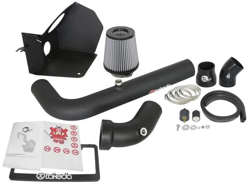 aFe Takeda Intakes Stage-2 PDS AIS 16-17 Ford Focus RS L4-2.3L EcoBoost - Back View