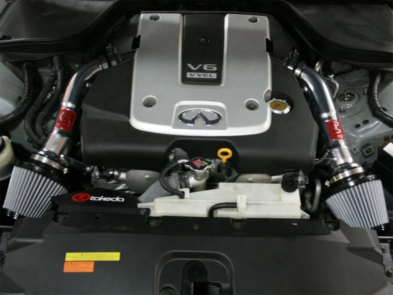 aFe Takeda Intakes Stage-2 PDS AIS PDS Infiniti G37 Coupe 08-12 V6-3.7L (pol) - Back View