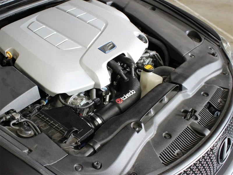 aFe Takeda Intakes Stage-2 PDS AIS PDS Lexus IS-F 08-11 V8-5.0L (blk) - Side View
