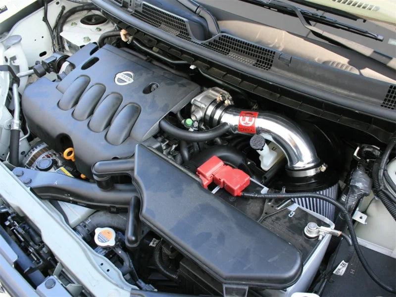 aFe Takeda Intakes Stage-2 PDS AIS PDS Nissan Cube 09-12 L4-1.8L (pol) - Side View