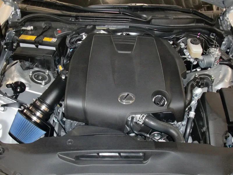 aFe Takeda Intakes Stage-2 Pro 5R Lexus IS250/350 06-14 V6-2.5L/3.5L (Black) - Side View