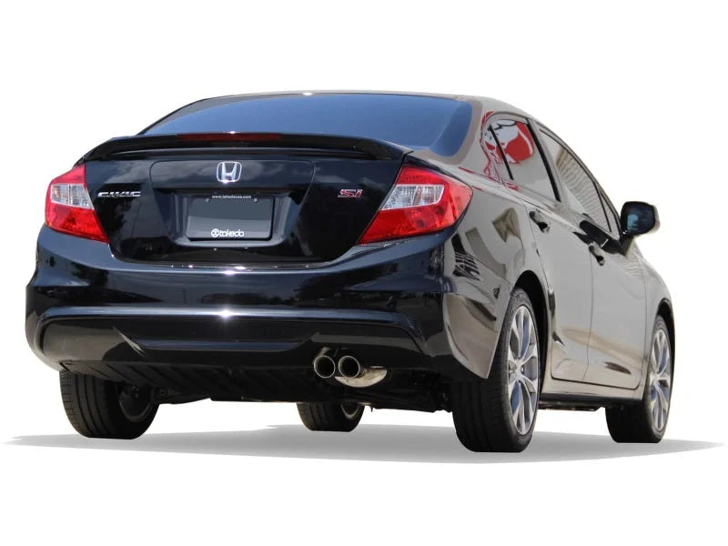 aFe Takeda MACHForce XP Exhaust Cat-Back 12 Honda Civic Si L4 2.4L SEDAN ONLY - Side View