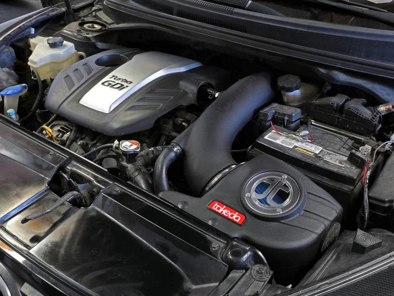aFe Takeda Momentum 13-17 Hyundai Veloster Cold Pro 5R Air Intake System - Side View