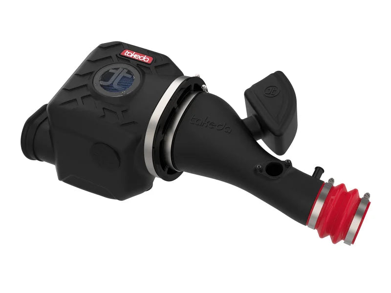 aFe Takeda Momentum Cold Air Intake System w/ Pro 5R Filter 16-19 Toyota Tacoma V6-3.5L - Back View