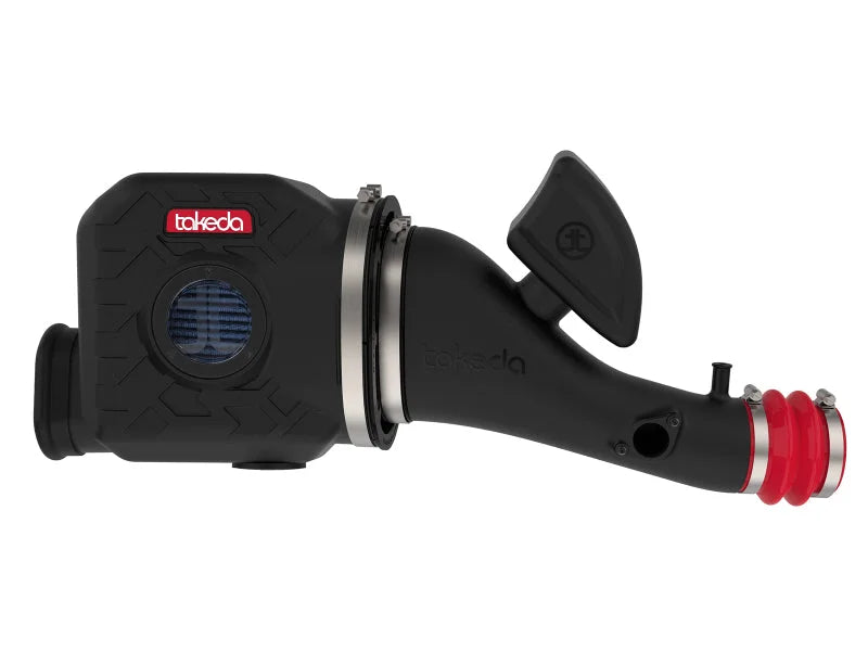 aFe Takeda Momentum Cold Air Intake System w/ Pro 5R Filter 16-19 Toyota Tacoma V6-3.5L - Installation View