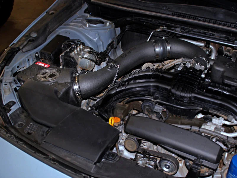 aFe Takeda Momentum Cold Air Intake System w/ Pro 5R Media 18-19 Subaru Crosstrek H4-2.0L - Side View