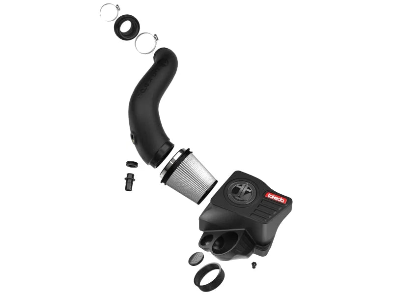 aFe Takeda Momentum Cold Air Intake System w/ Pro DRY S Filter fits 2021-2026 Kia K5 GT L4-2.5L (t) - Back View