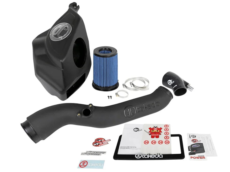 aFe Takeda Momentum PRO 5R Cold Air Intake System 16-18 Lexus RC 200t/300 / GS 200t/300 I4-2.0L (t) - Back View