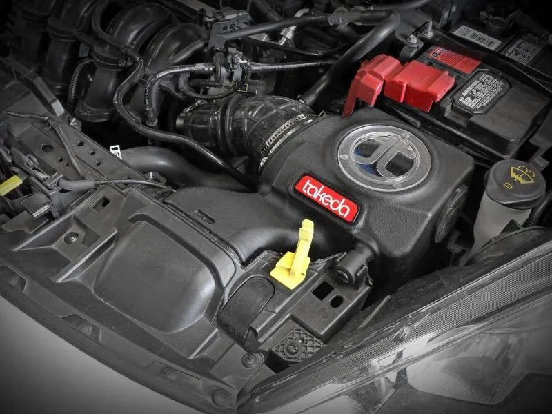 aFe Takeda Momentum Pro 5R Cold Air Intake System 14-19 Ford Fiesta L4-1.6L - Side View