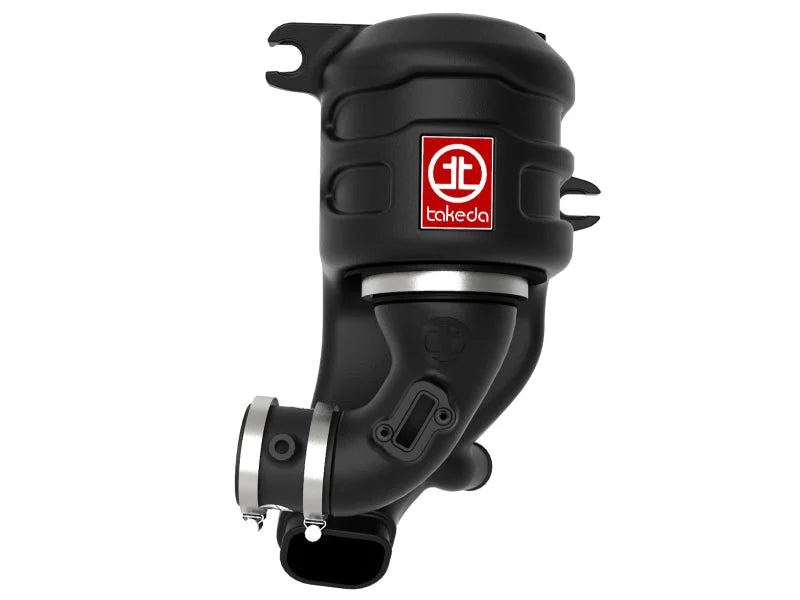 aFe Takeda Momentum Pro 5R Cold Air Intake System 15-18 Honda Fit I4-1.5L - Installation View