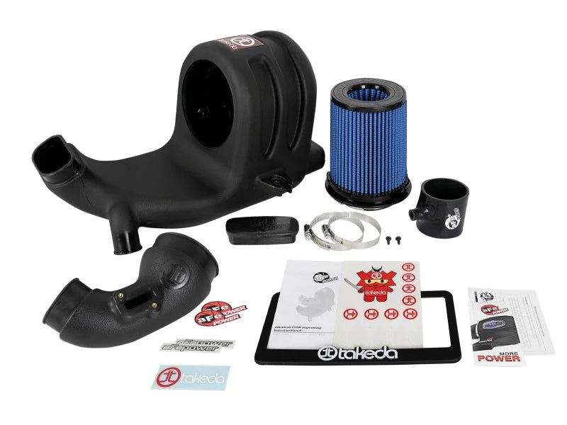 aFe Takeda Momentum Pro 5R Cold Air Intake System 15-18 Honda Fit I4-1.5L - Additional View 8