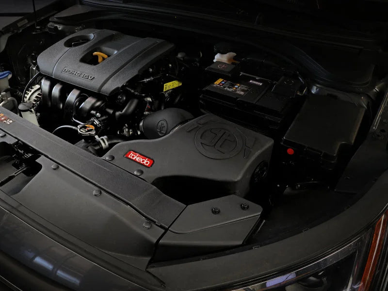 aFe Takeda Momentum Pro 5R Cold Air Intake System 16-20 Hyundai Elantra  L4-2.0L - Side View