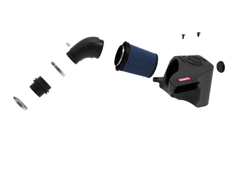 aFe Takeda Momentum Pro 5R Cold Air Intake System 16-20 Hyundai Elantra  L4-2.0L - Back View