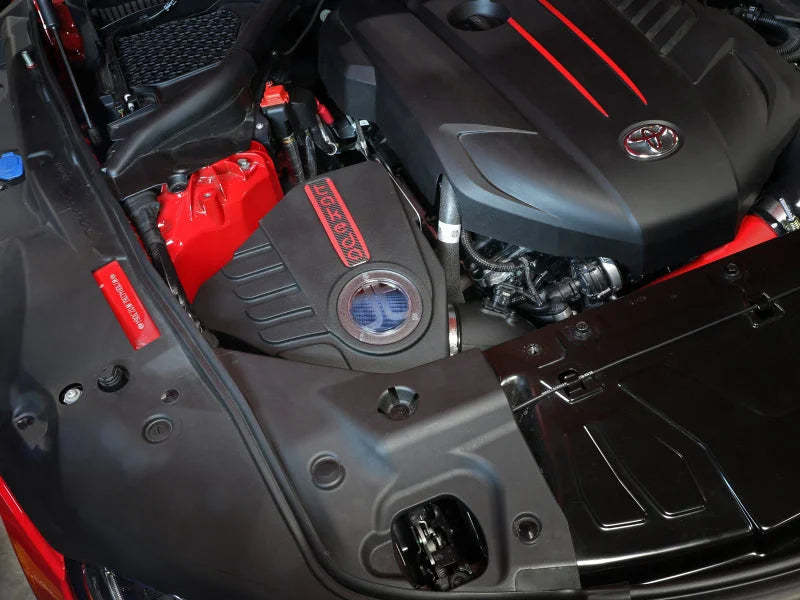 aFe Takeda Momentum Pro 5R Cold Air Intake System 2020 Toyota Supra (A90) - Side View