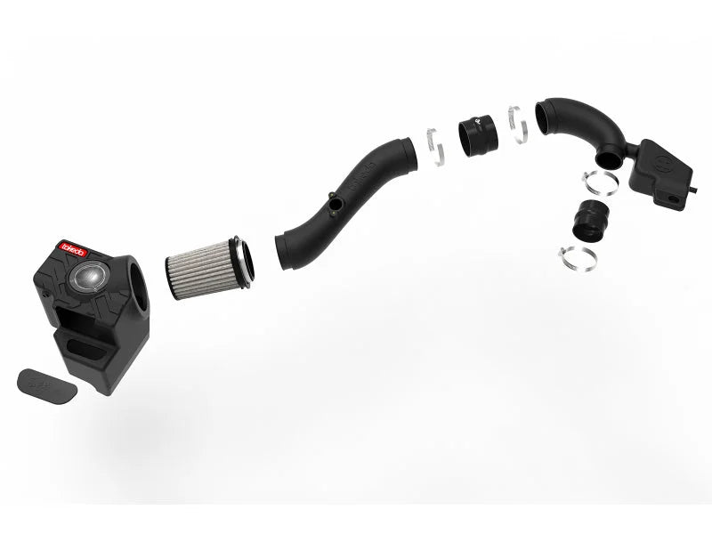 aFe Takeda Momentum Pro DRY S Cold Air Intake System 18-19 Subaru Crosstrek H4 2.0L - Installation View