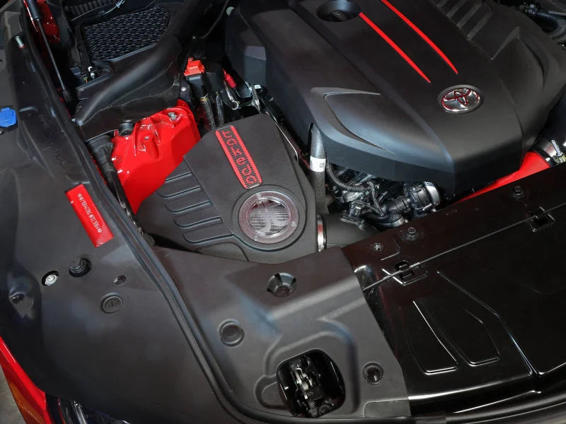 aFe Takeda Momentum Pro Dry S Cold Air Intake System 2020 Toyota Supra (A90) - Side View