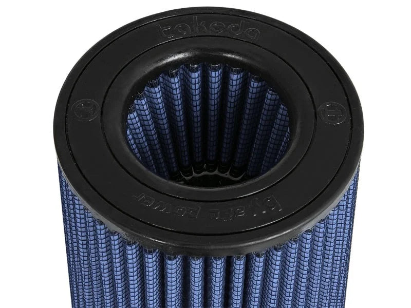 aFe Takeda Pro 5R Intake Replacement Air Filter 3.5in F x (5.75in x 5in) B x 4.5in T (Inv) x 7in H - Installation View