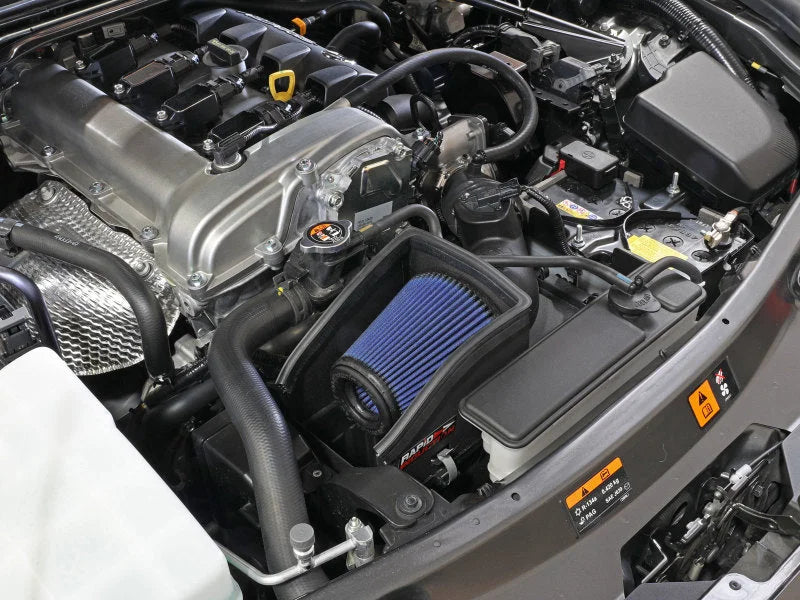 aFe Takeda Rapid Induction Cold Air Intake System w/ Pro 5R Mazda MX-5 Miata (ND) 16-19 L4-2.0L - Side View