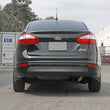 Load image into Gallery viewer, aFe Takeda Series 2 1/2in 304 SS Cat-Back 14-19 Ford Fiesta L4-1.6L w/Black Tip - Back View