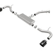 Load image into Gallery viewer, aFe Takeda Series 2.5in 409 SS Axle-Back Exhaust 18-20 Hyundai Elantra GT L4-1.6L(t) w/ Black Tips - Detail View