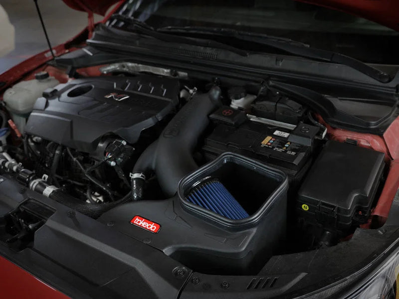 aFe Takeda Stage-2 P5R AIS 19-20 Hyundai Veloster N L4 2.0L - Side View